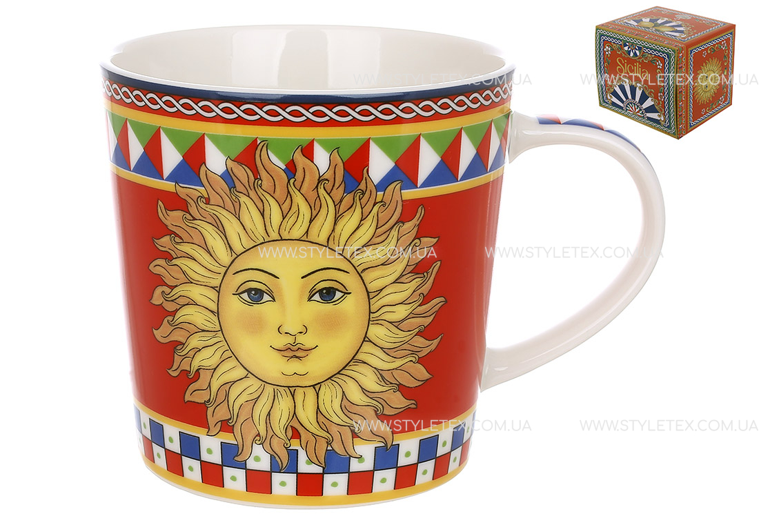 149_009 Кухоль порцеляновий "Sicilia" Bona Di 149-009