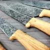 Набір ножів з нержавіючої сталі 6 предметів із підставкою Edenberg EB-11004