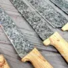 Набір ножів з нержавіючої сталі 6 предметів із підставкою Edenberg EB-11004