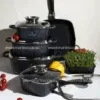 413249188 Набір посуду із мармуровим покриттям 12 предметів Edenberg EB-3988