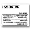 Акустична переносна колонкаZXX-9393 80Вт 15" 81х30х30см USB/TWS/SD/REC/LED/EQ/FM/BT/2MIC/ДК