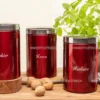 54232836116062 Набір банок для зберігання сипучих продуктів Edenberg EB-143