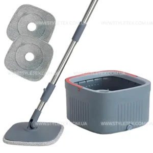 Швабра з безконтактним віджимом Mop with bucket K10