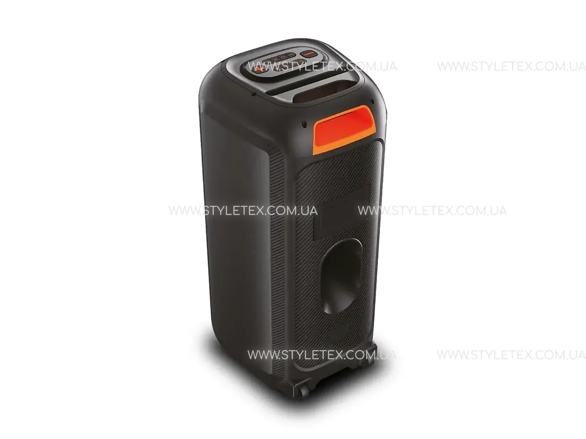Акустична переносна колонка ZXX-5504 1000Вт 2x6,5" 54x24х23 см USB/TWS/TF/REC/LED/EQ/FM/BT/MIC/ДК