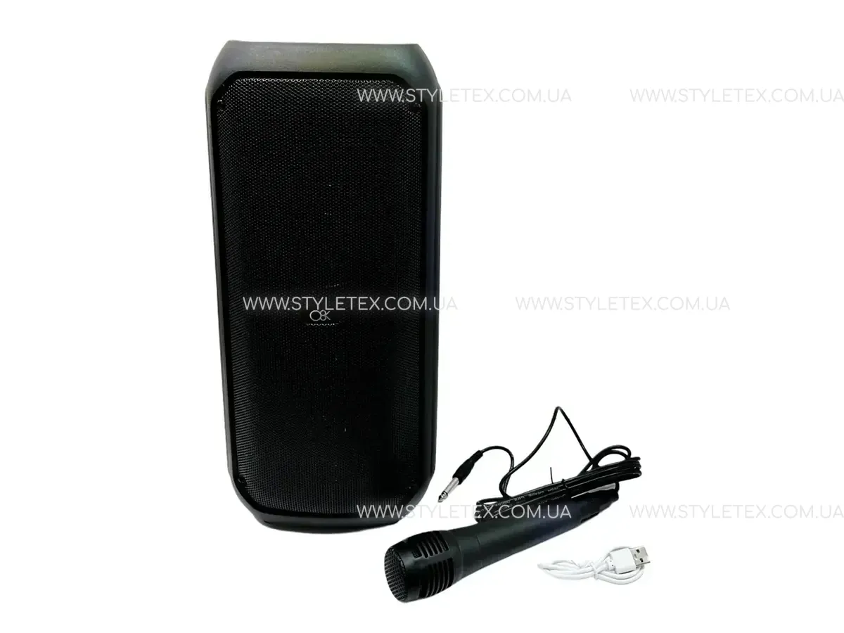 Колонка музична портативна Bluetooth з мікрофоном 4" BT-2425