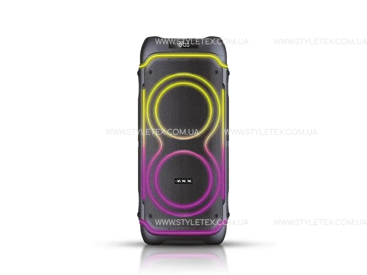 6722991017_akusticheskaya-perenosnaya-kolonka.webp Акустична переносна колонка ZXX-5540 100Вт 2x10" USB/TWS/TF/REC/LED/EQ/FM/BT/2MIC/ДК