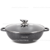 Каструля з кришкою із мармуровим покриттям Kamille KM-4486