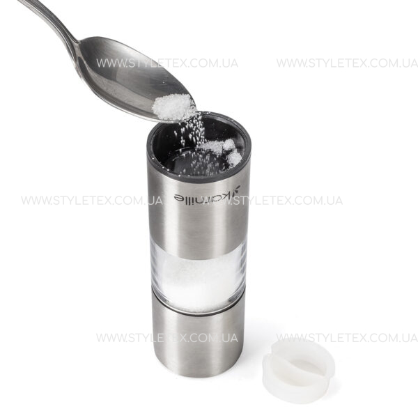 7052 (8) Набір перцемолок на підставці Kamille KM-7052