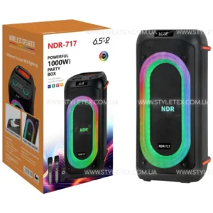 7092497851_akusticheskaya-perenosnaya-kolonka.webp Акустична переносна колонка NDR-717 2x8" TWS/FM/USB/TF/BT/LED/REC/ДК/2MIC