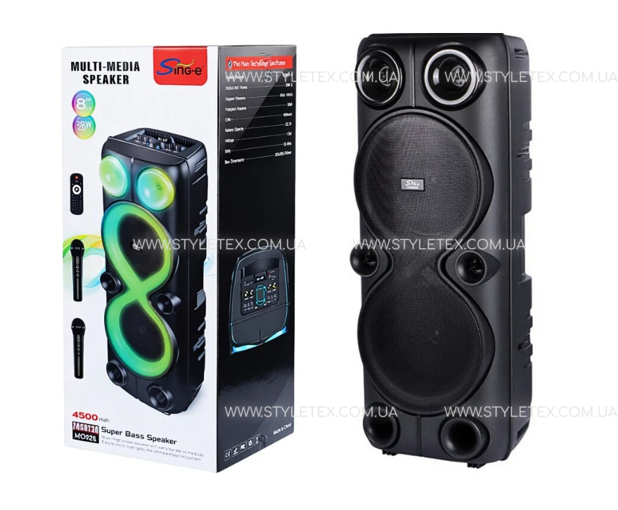 Колонка музична портативна Bluetooth ZQS8238