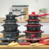 Набір каструль із гранітним антипригарним покриттям Top Kitchen ТК-00050L