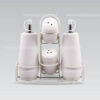 MR-20002-04S-a Набір ємностей для спецій "White" Maestro MR-20002-04S