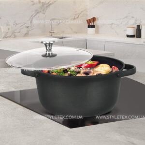 Каструля з антипригарним покриттям із кришкою Maestro MR-4027-20