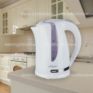 Classic cream colored kitchen closeup Електрочайник 1.7 л Maestro MR-032