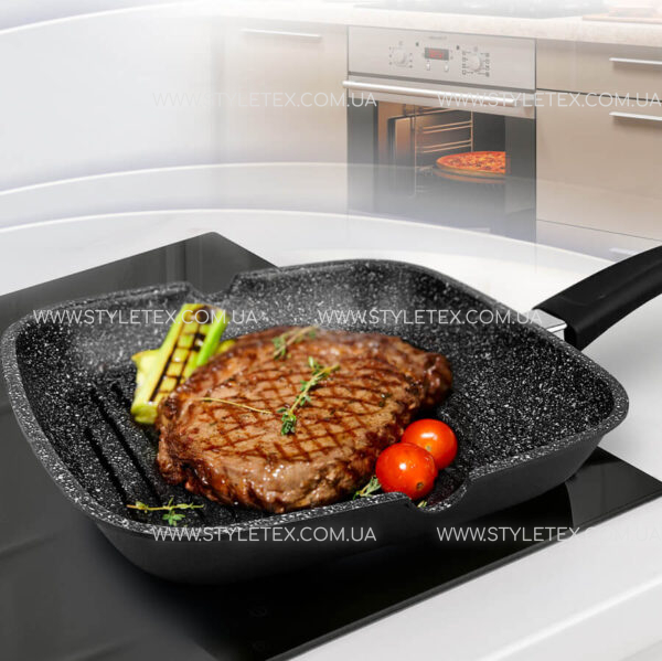 MR4824-preview Сковорода гриль 24 см Maestro MR-4824