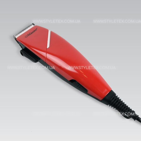 MR653С-a Машинка для стрижки волосся Maestro MR-653C-RED