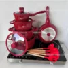nabir-posudu-z-hranitnym-antypryharnym-pokryttiam-higher-kitchen-nk-316-red-67853519687722 Набір гранітного посуду 17 предметів Zepline НК-316