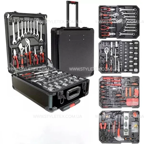 shopping (11) Набір інструментів на колесах W153-4