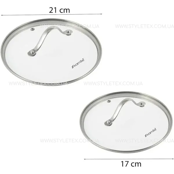 shopping (2) Набір каструль 4 предмета Kamille KM-5910