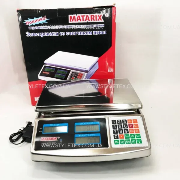 Ваги торговельні Matarix MX-413