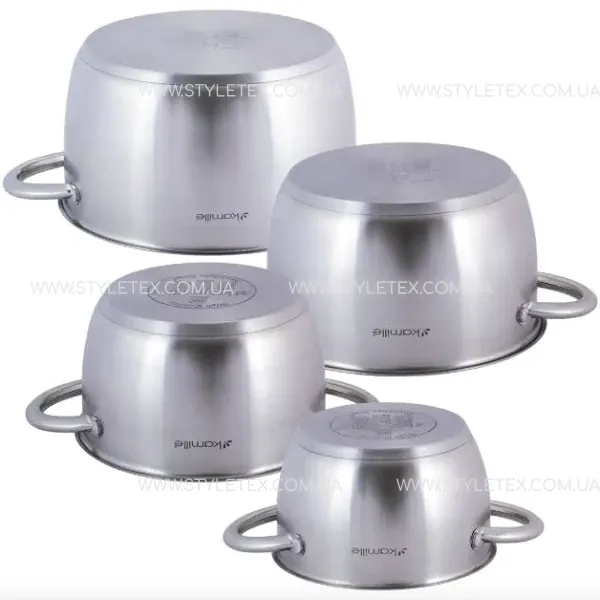 shopping (4) Набір каструль 8 предметів Kamille KM-4904