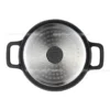 Каструля з антипригарним покриттям з кришкою Kamille KM-4460