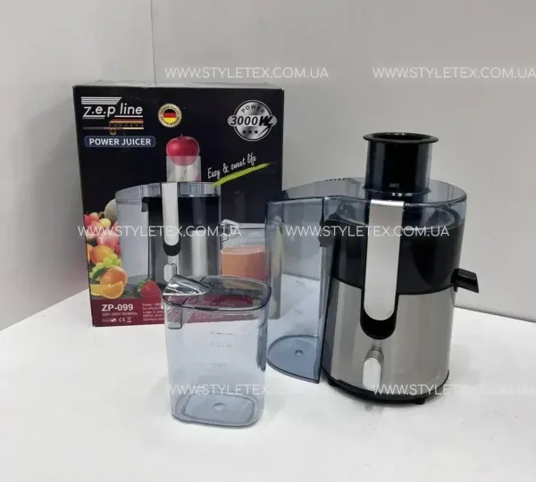 sokovyzhymalka-s-moshchnostiu-3000-w-zepline-zp-099-11526894888097 Соковитискач 3000Вт Zepline ZP-099